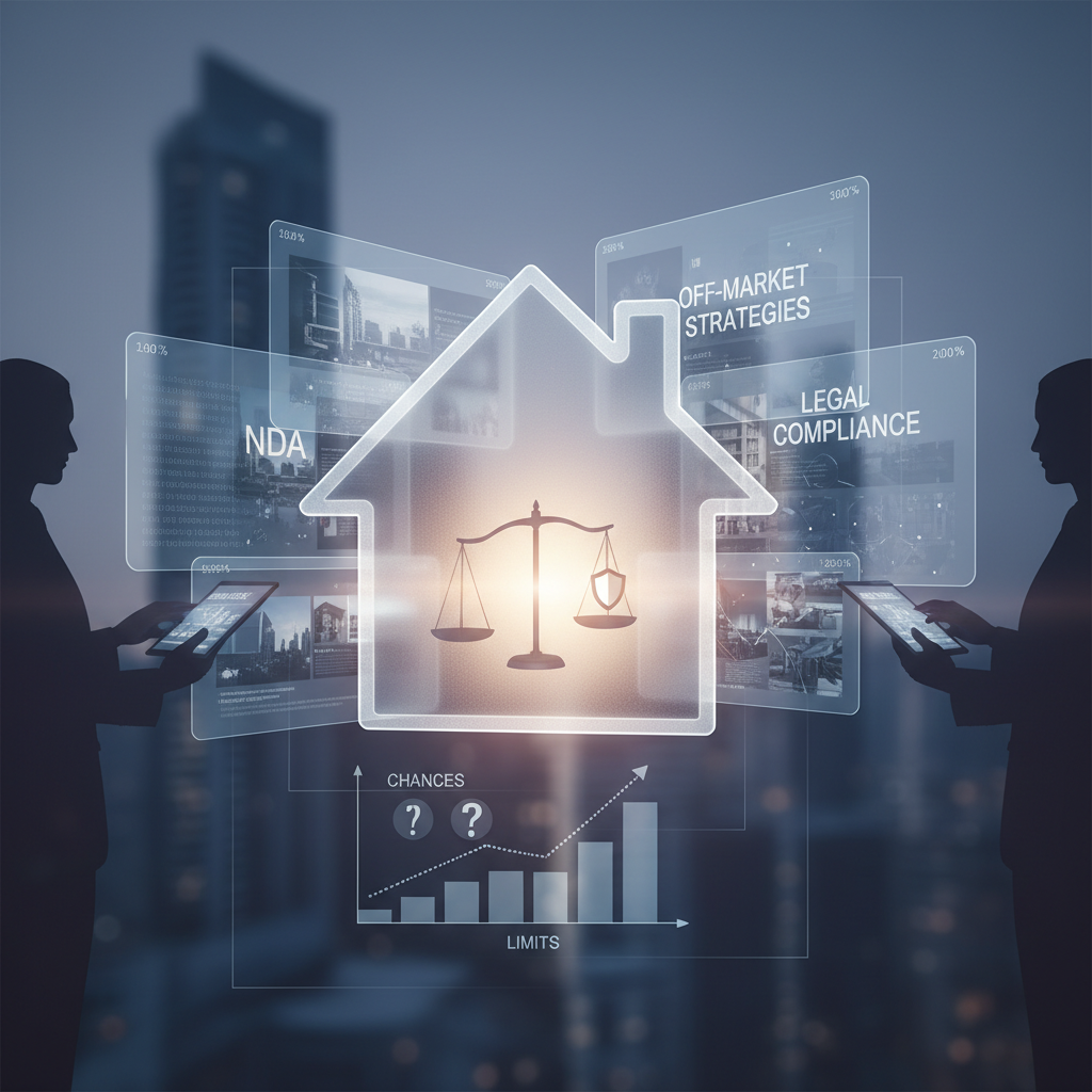 Diskreter Immobilienverkauf Strategien rechtliche Grenzen und Risiken