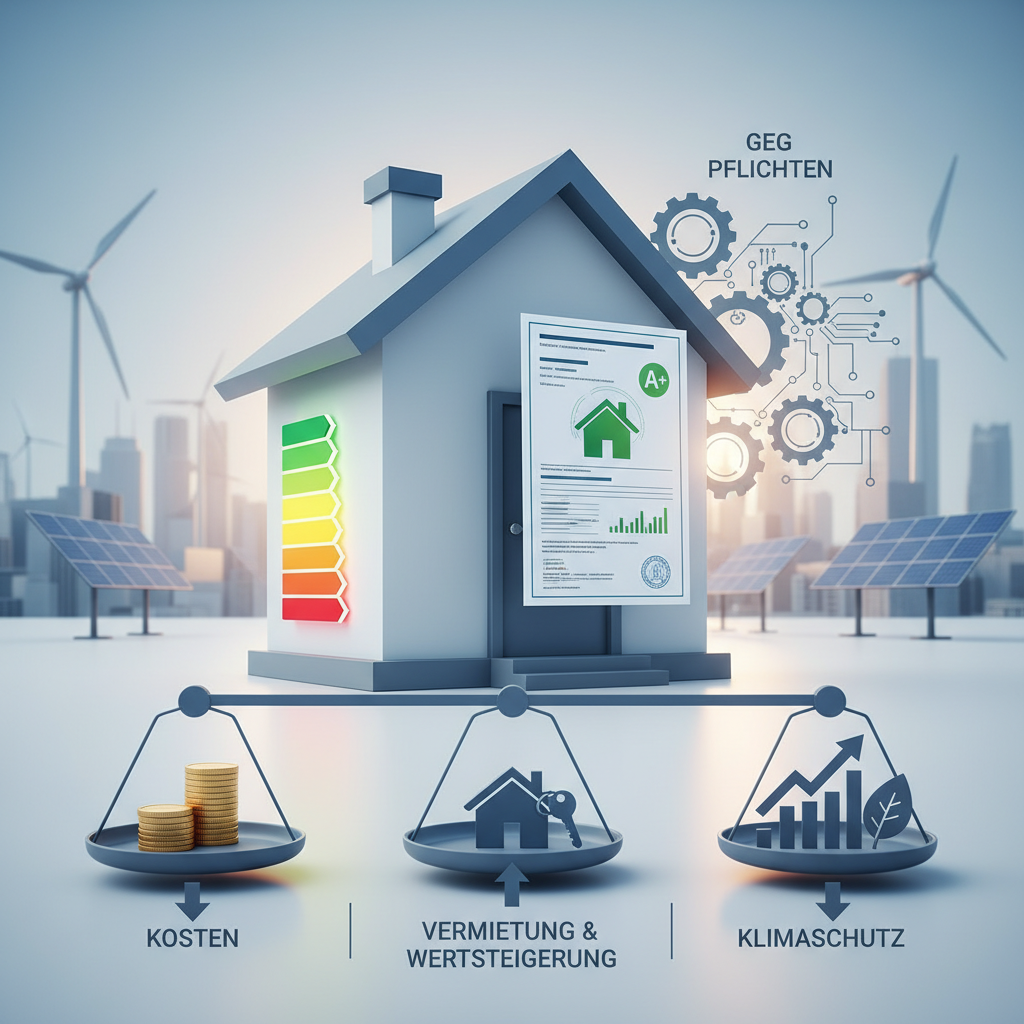 Energieeffizienz und Energieausweis in der Immobilienwirtschaft: Bedeutung, Pflichten und Marktauswirkungen